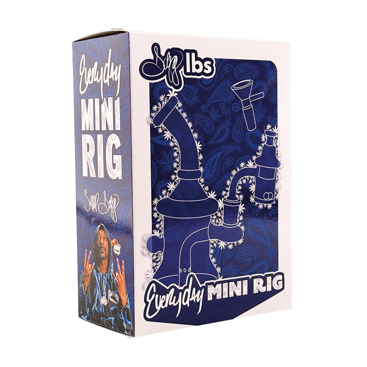 Dogg lbs Everyday Mini Rig Hydrant Waterpijp Blauw 16,5 cm