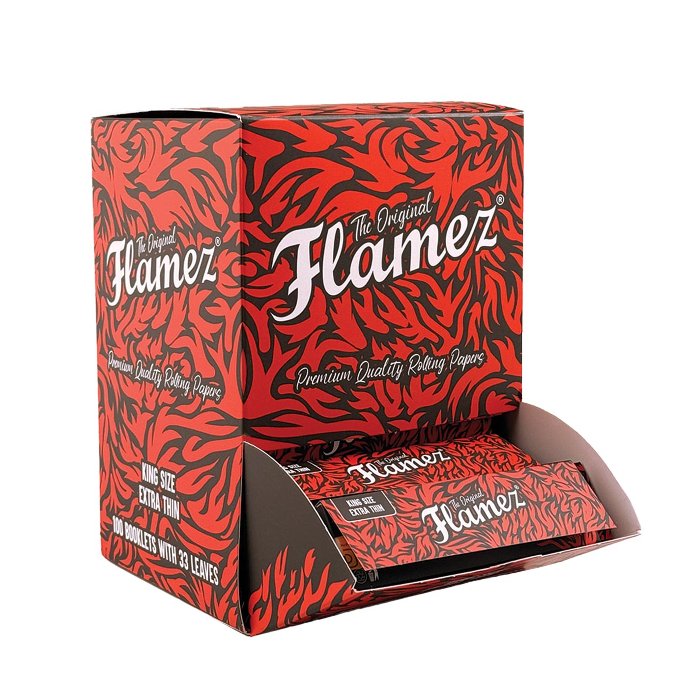 Flamez King Size Regular Tower Box Extra Thin 100 St.