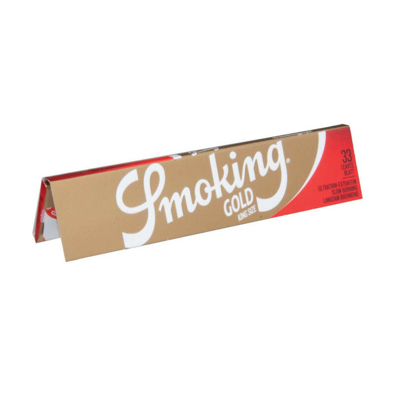 Smoking Gold King Size Slim Display 50 Pcs