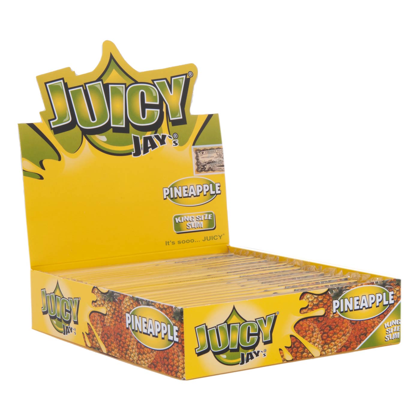 Juicy Jays Ananas Kingsize Slim (Box/24)