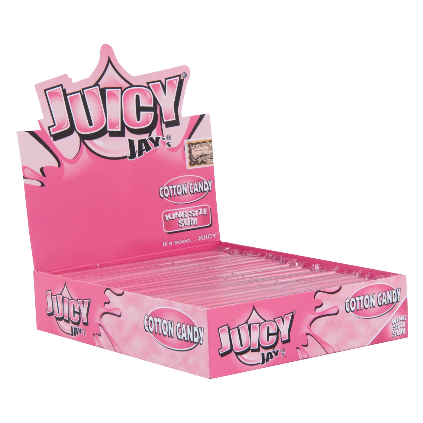 Juicy Jays Cotton Candy King Size Slim (Box/24)