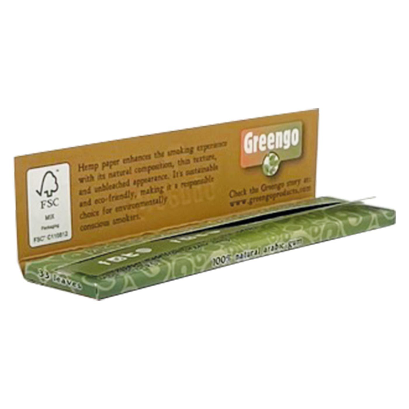 Display Greengo Hemp King Size Slim 50 Pcs