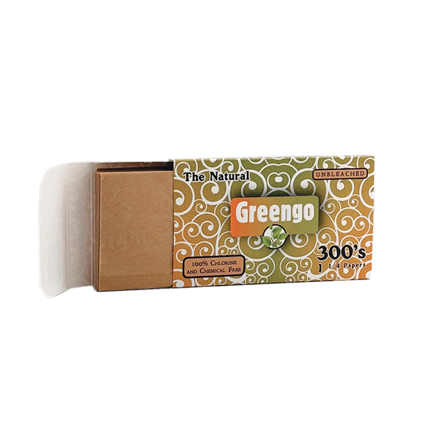 Zeigen Sie Greengo ungebleicht 1 1/4 300S 40 PCs