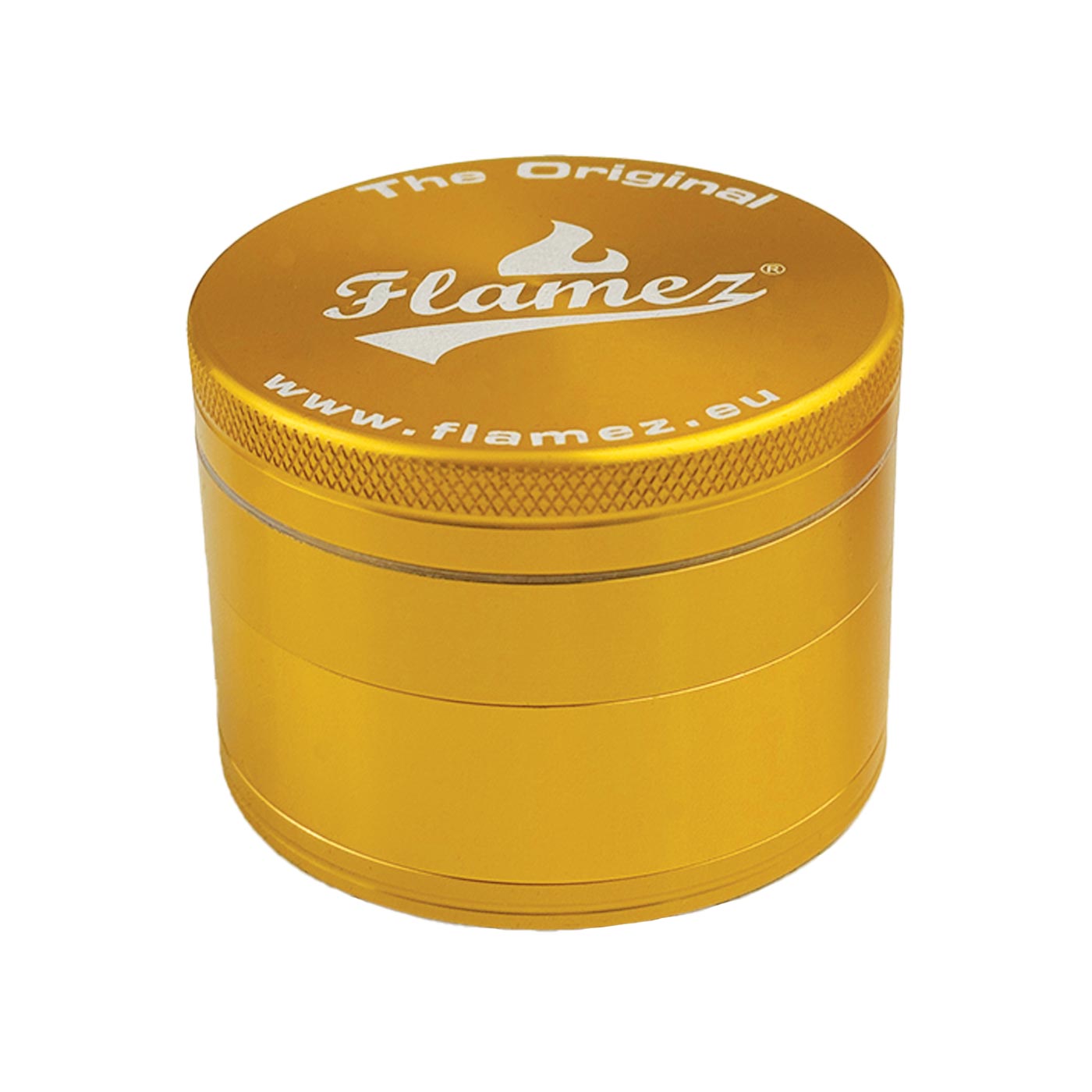 Flamez Grinder 4 Parts 63 mm Gold