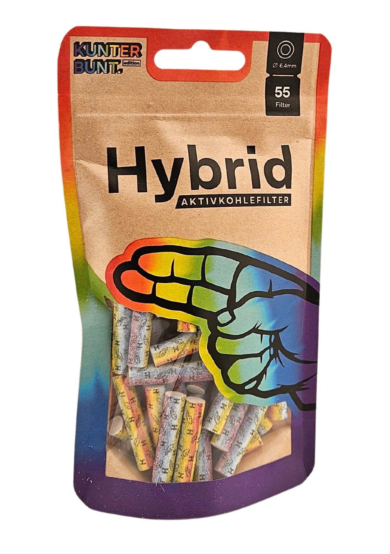 Display Hybrid Supreme Filters Rainbow LE 10x55pcs