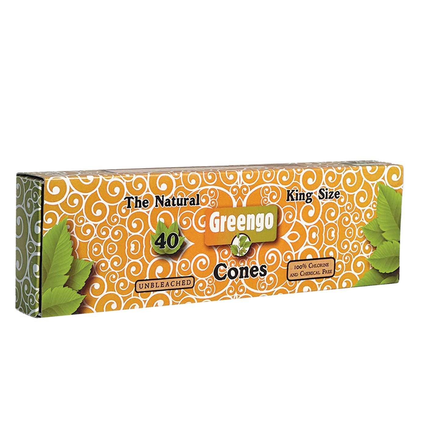 Greengo Cones King Size 109/26mm 40 pcs