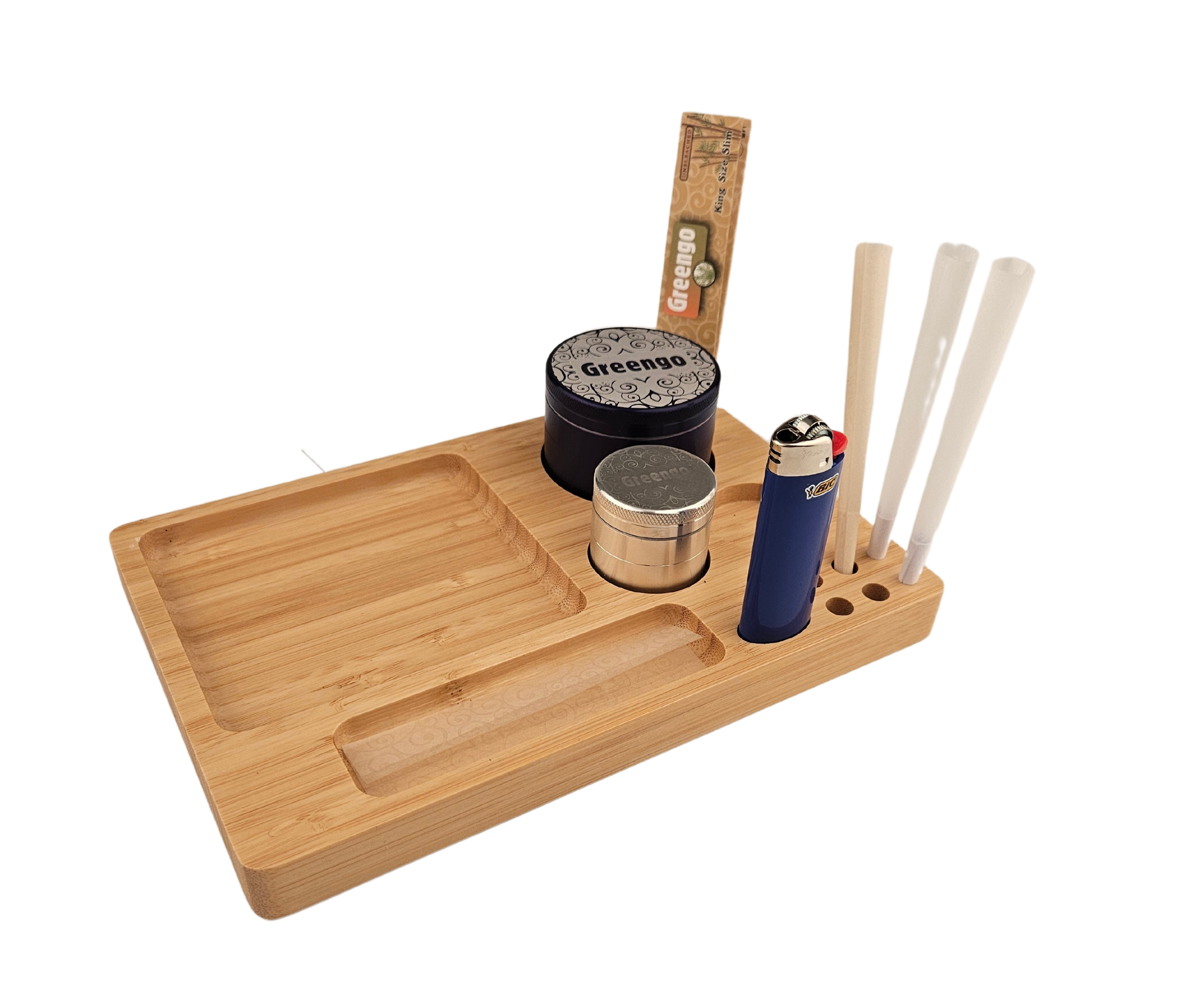 Bamboe Rolling Tray 23x15.5x2cm