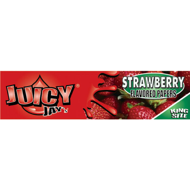 Juicy Jays Strawberry King Size Slim 1 Pc