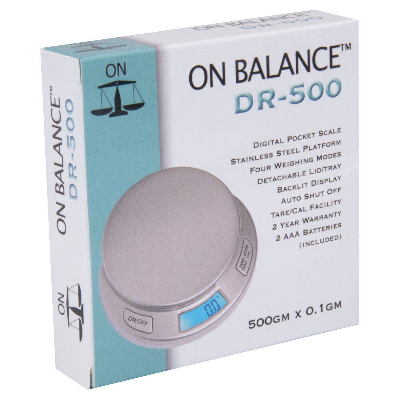 On Balance Scale Dr-500 Round 500Gr. box