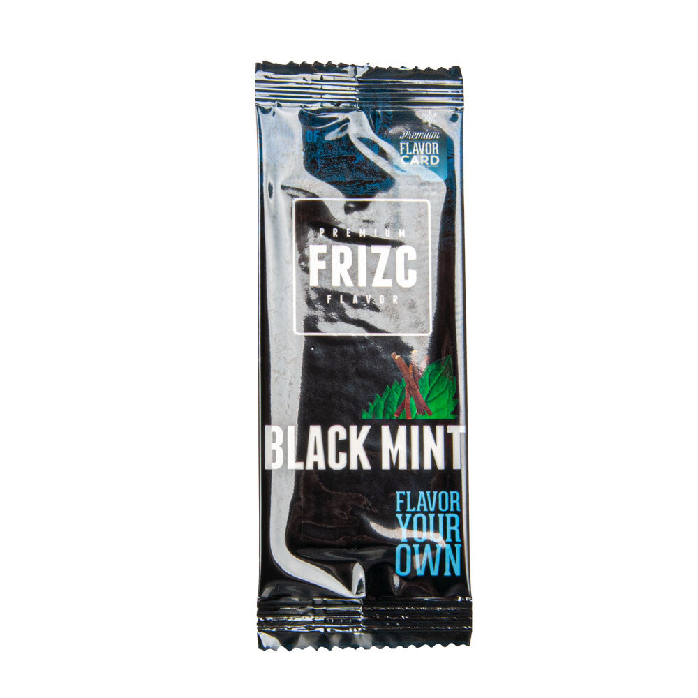 Display Frizc Flavor Card Black Mint 25 Pcs