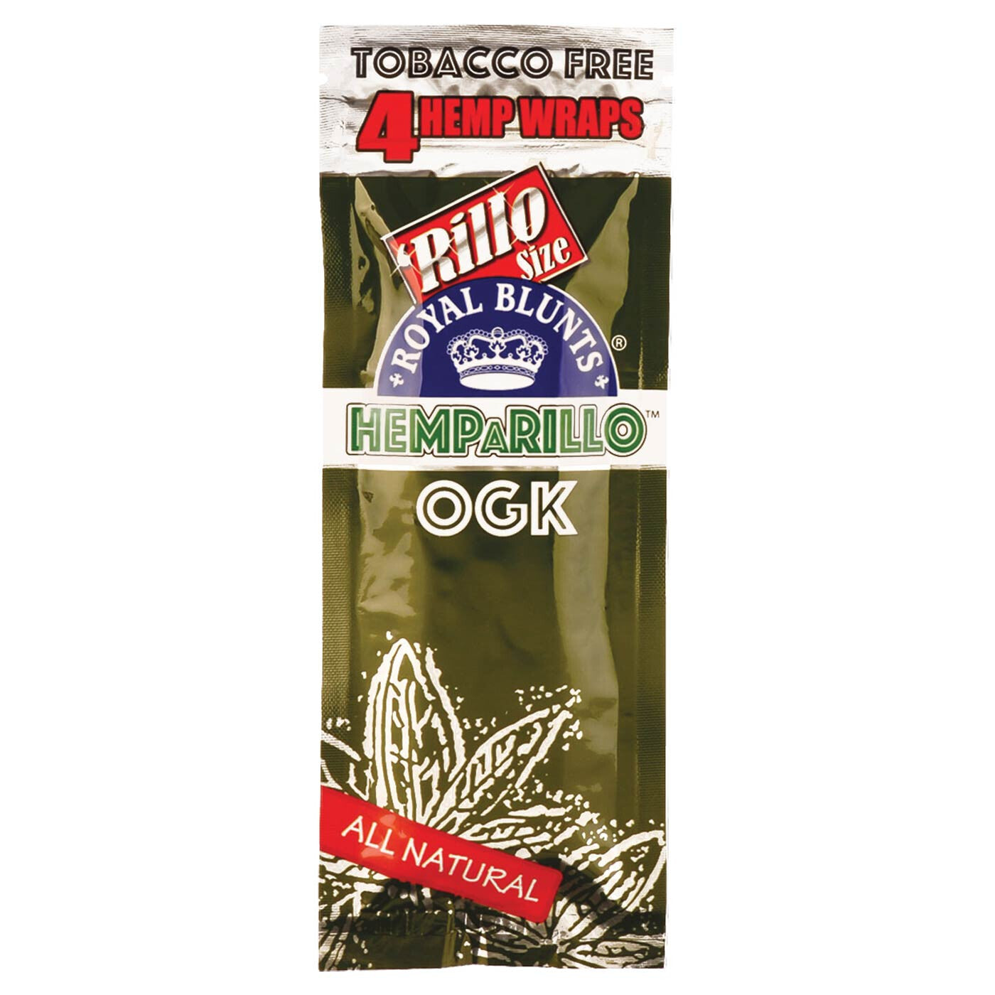 Hemparillo Hemp Blunts Ogk 4 Pcs