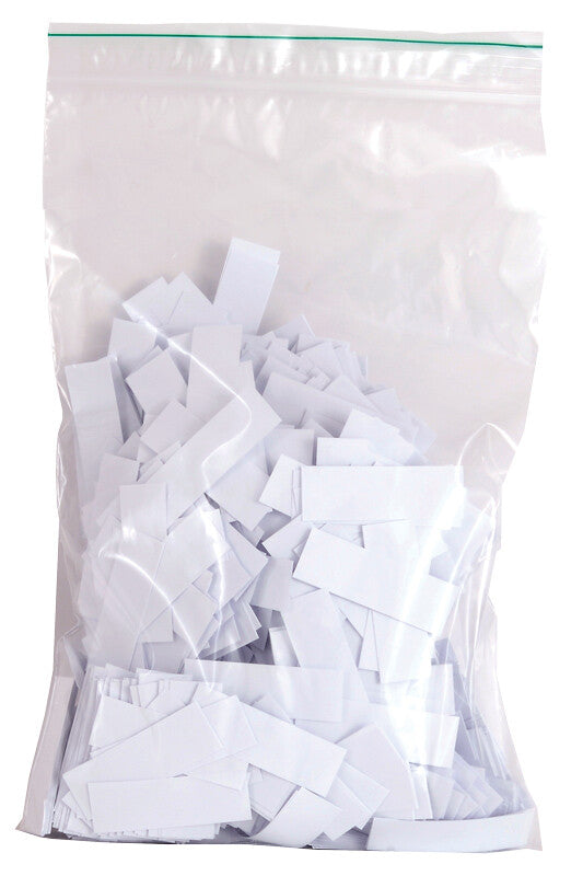 Bag Colored Paper Tips White 2000Pcs