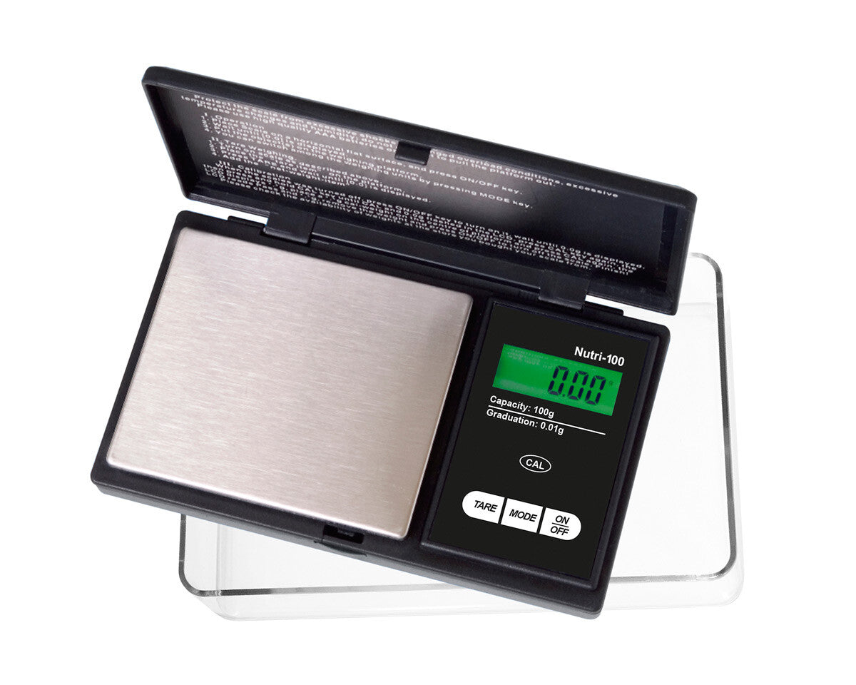 Nutri-100 Miniscale Black With Large Tray 100X0,01Gr