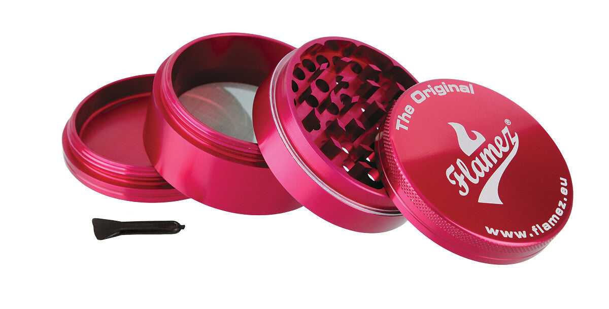 Flamez Grinder 4 Parts 63 Mm Pink