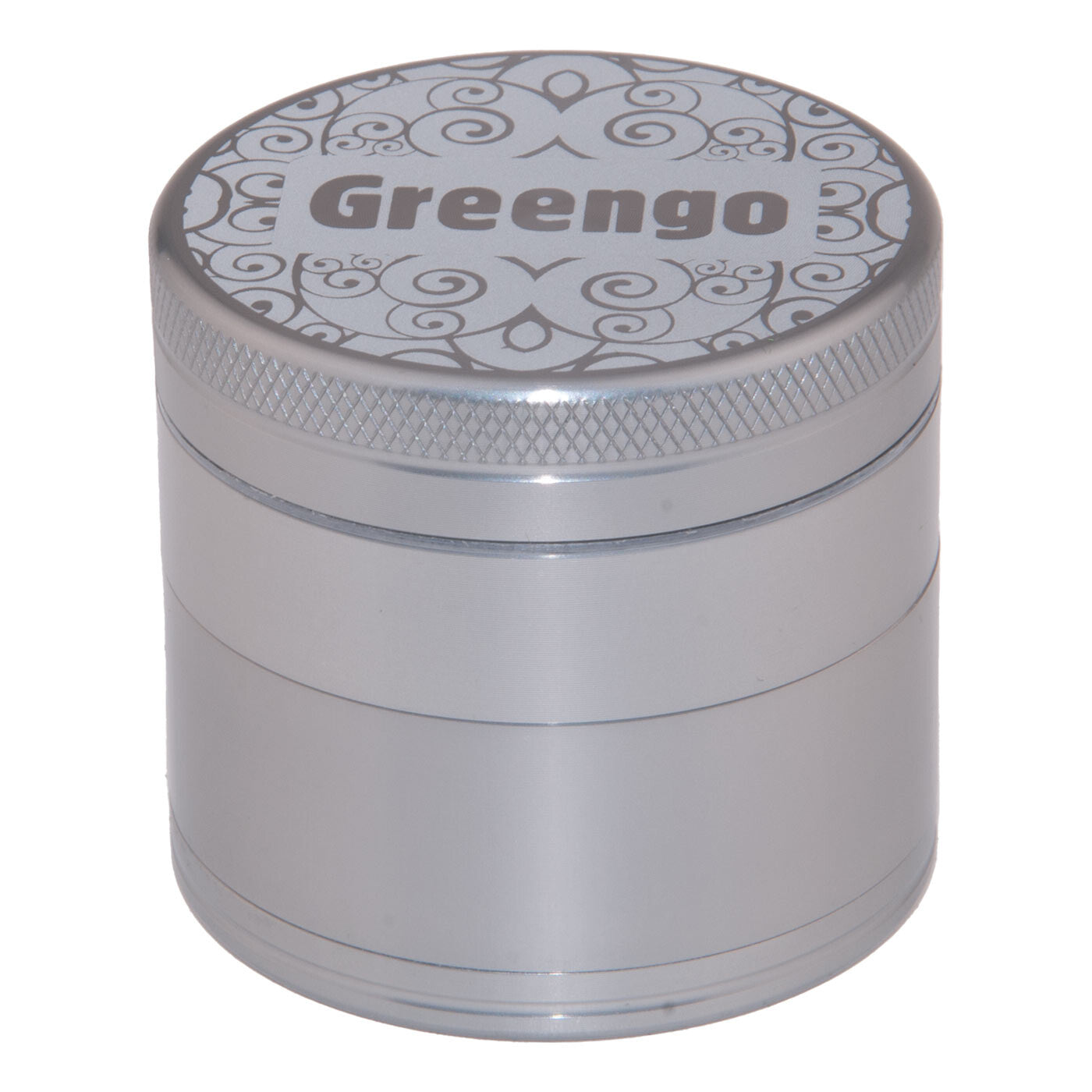 Greengo Grinder 4 Parts 50 Mm Grey