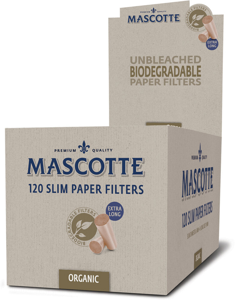 Mascotte Slim Filters Organic 10 Bags 120 Pcs