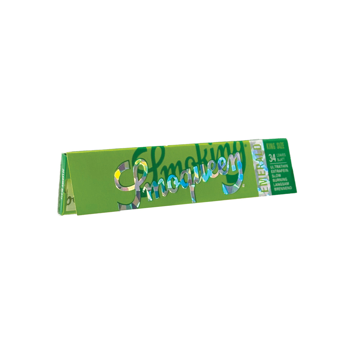 Smoking Smoqueen Emerald King Size Slim vloei 50 stuks