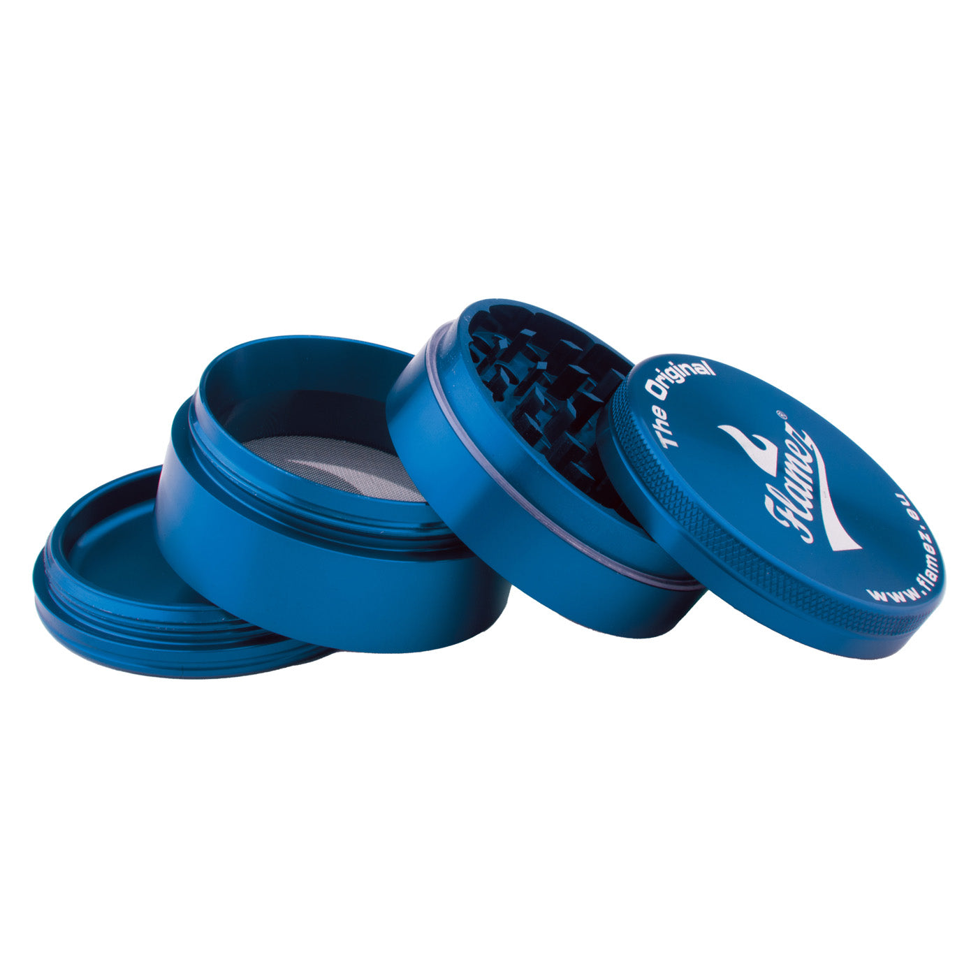 Flamez Grinder Blue 4-parts 62 mm