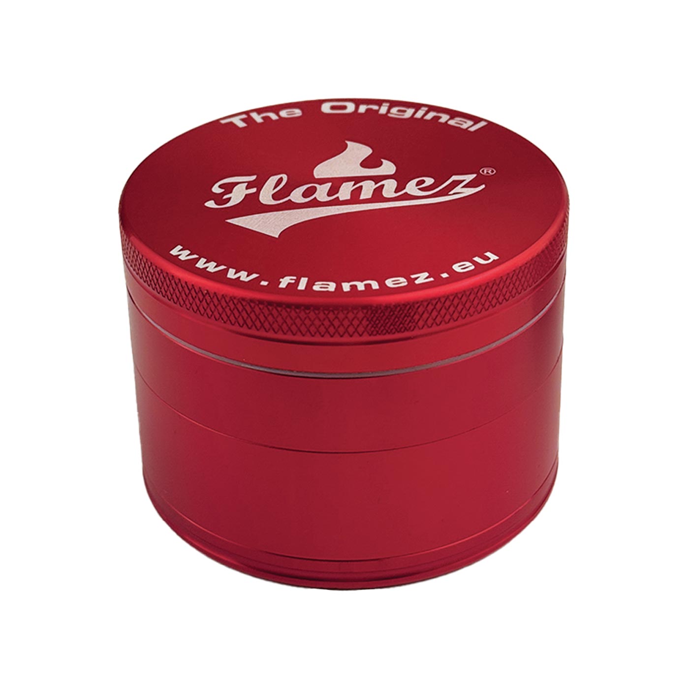 Flamez Grinder 4 Parts 63 mm Red
