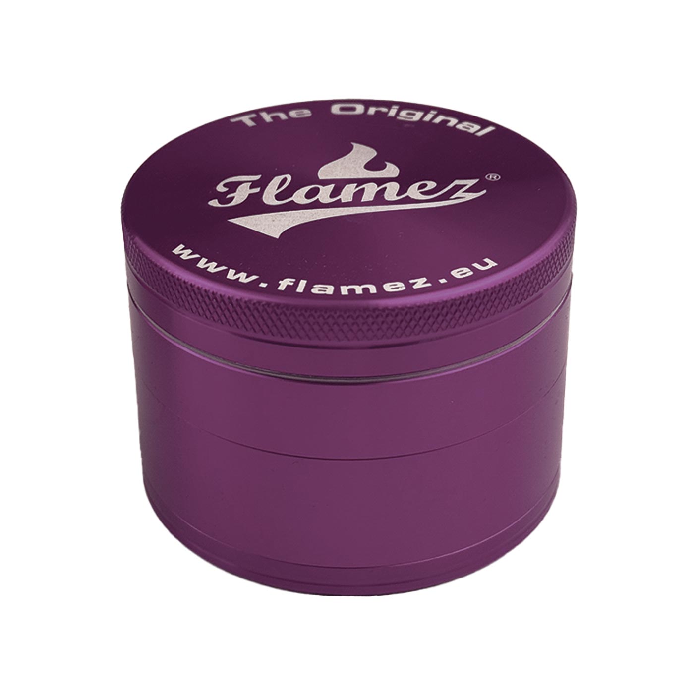 Flamez Grinder 4 Parts 63 mm Purple