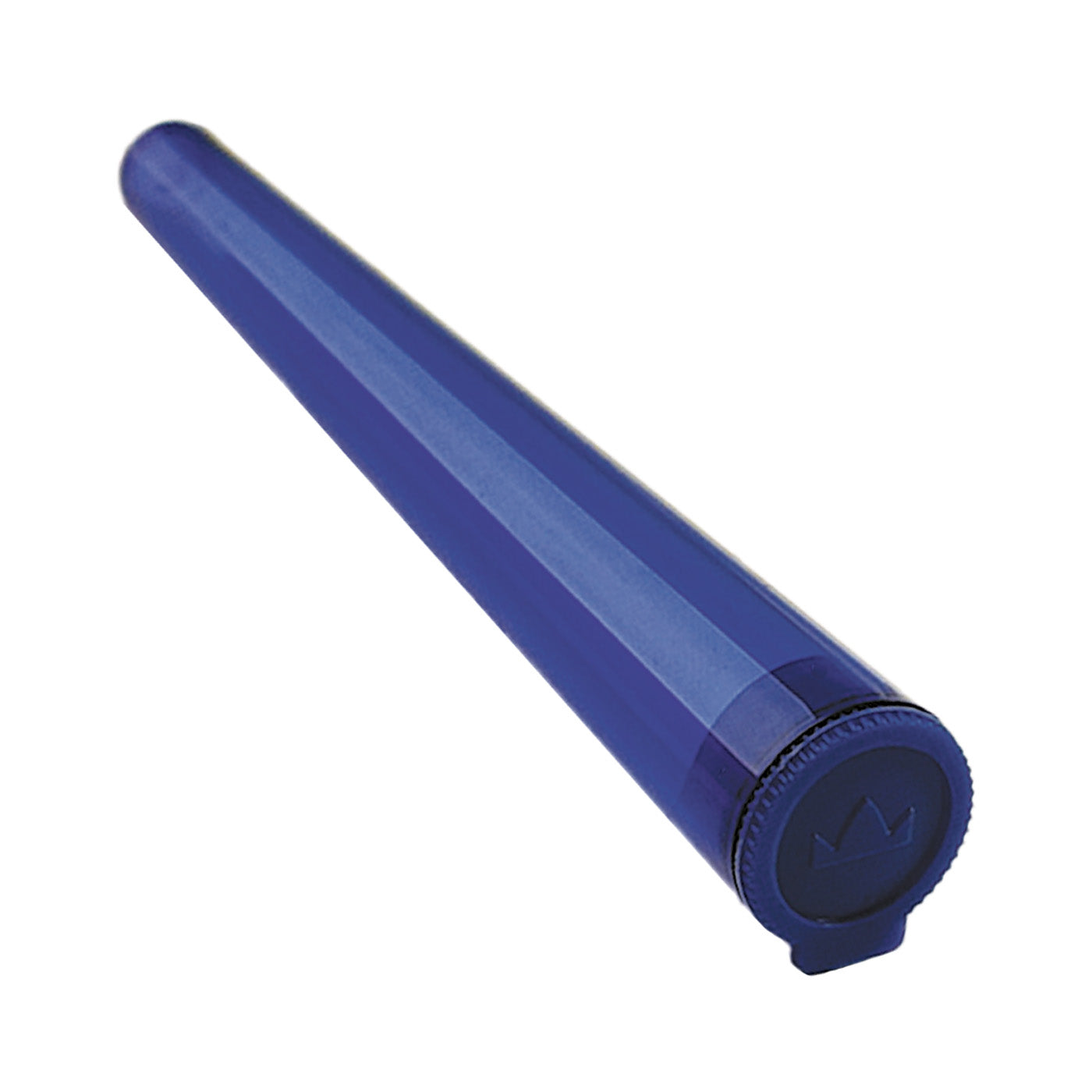 Plastic tubes blue 112mm + caps 1000 pcs