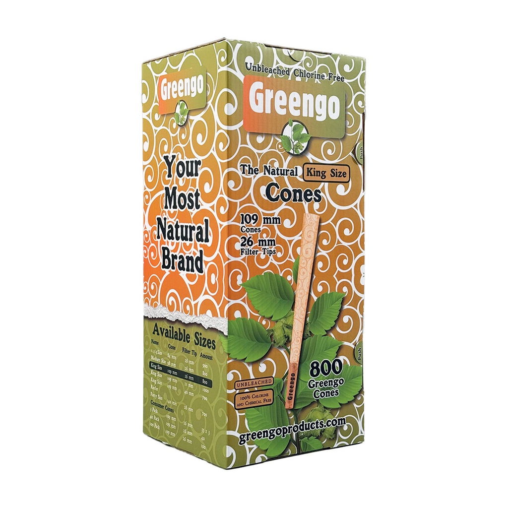 Greengo Cones King Size 109/26 mm 800 St.