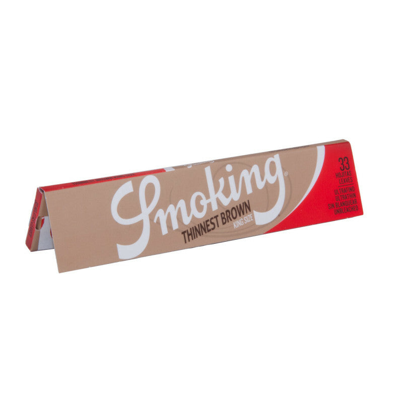 Display Smoking Thinnest Brown King Size Slim 2-In-1 24 Pcs