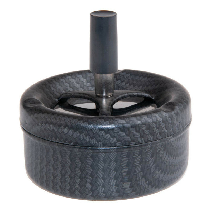 Spinning Ashtray Carbon Fiber 9.5cm