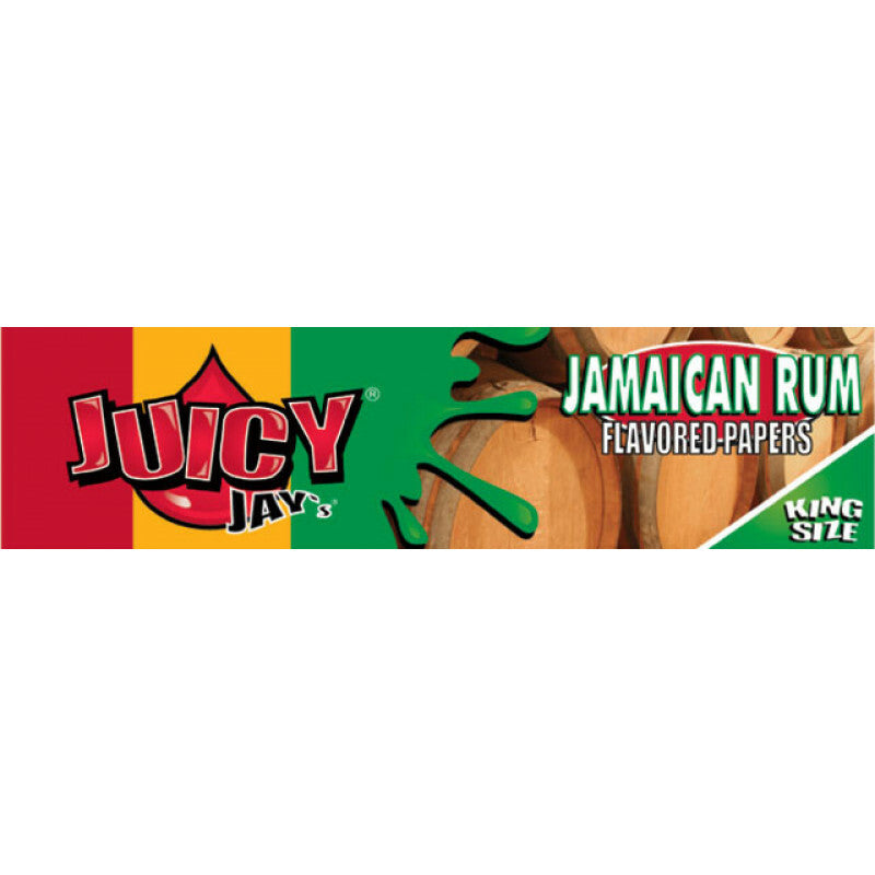 Juicy Jays Jamaican Rum King Size Slim 1 Pc
