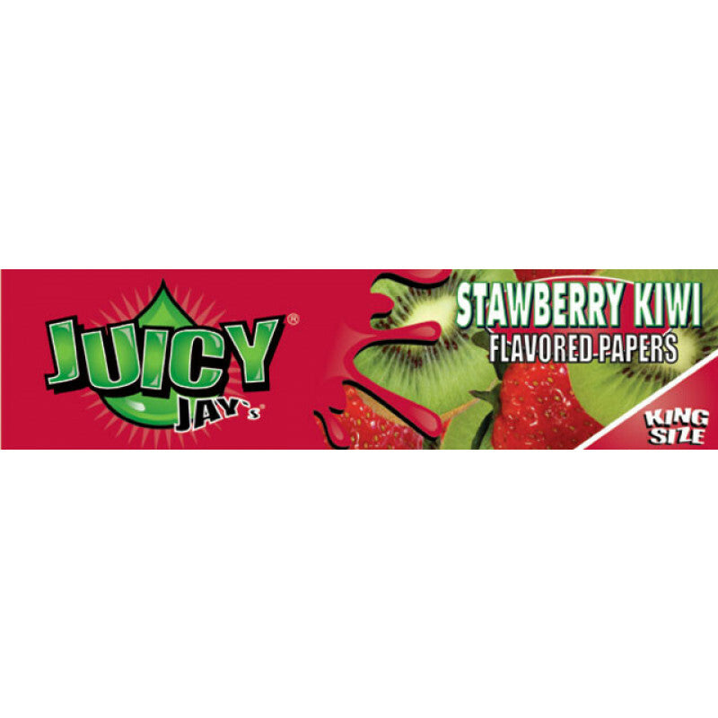 Juicy Jays Strawberry Kiwi King Size Slim 1 Pc
