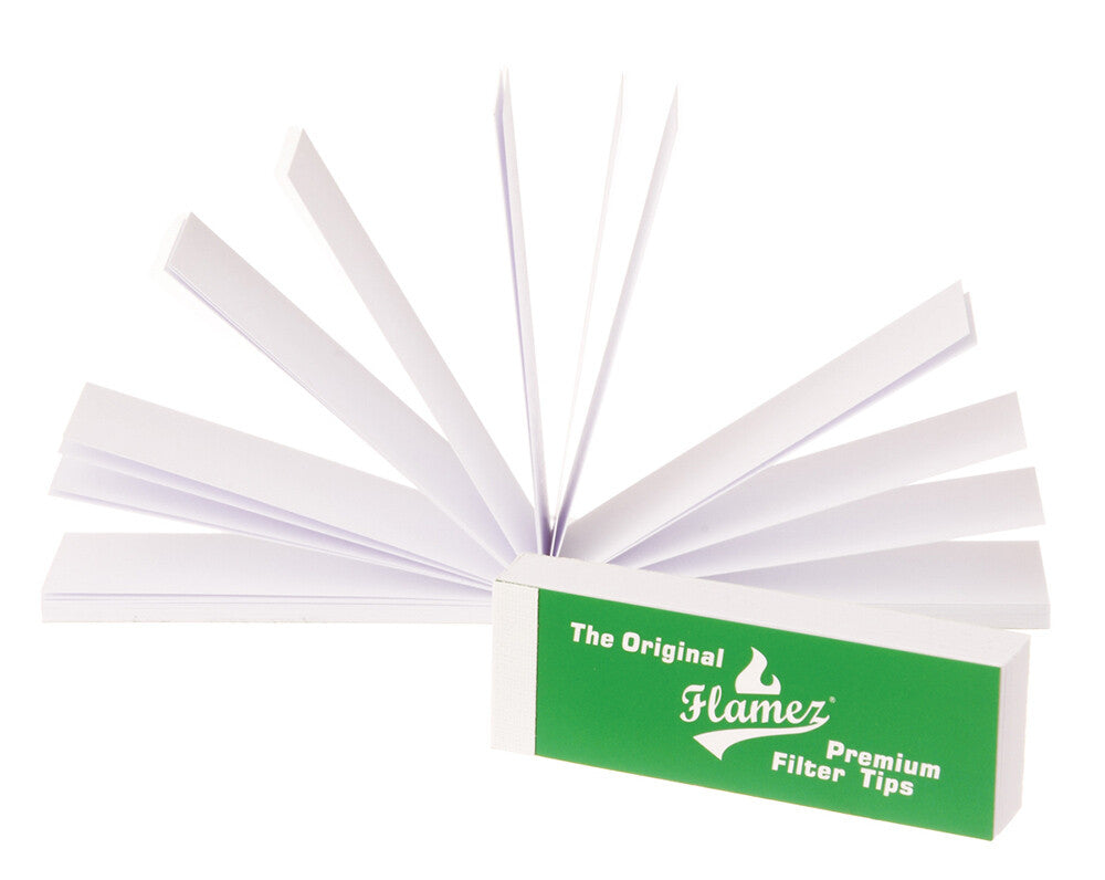 Flamez Filter Tip Booklet Green 1 Pc