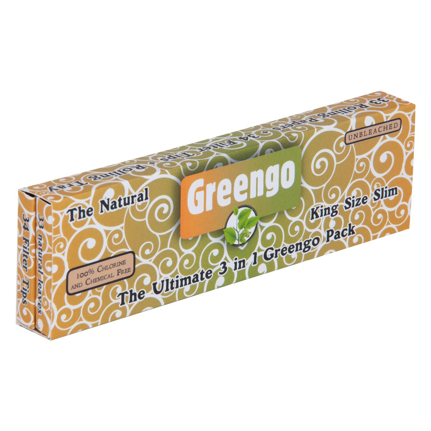 Greengo Ultimate Pack King Size Slim 1 Pc Zijkant