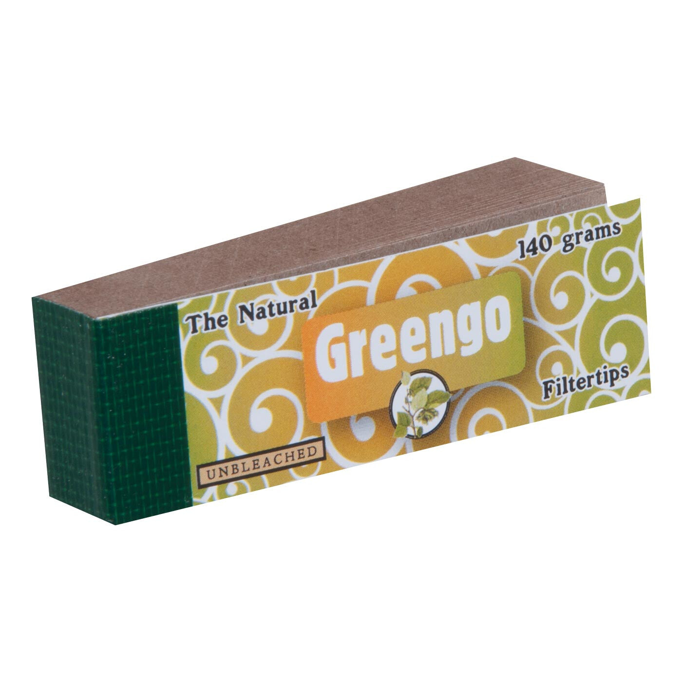 Greengo Unbleached Filter Tip 1 Pc Zijkant