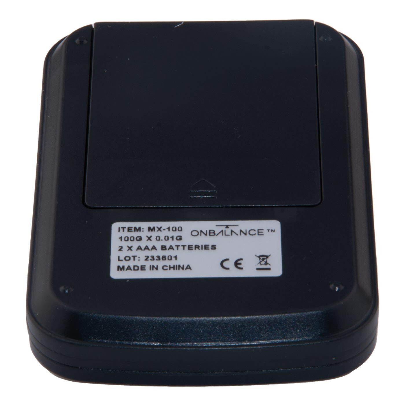 Myco Mx-100 Miniscale Black 100 X 0,01Gr onderkant
