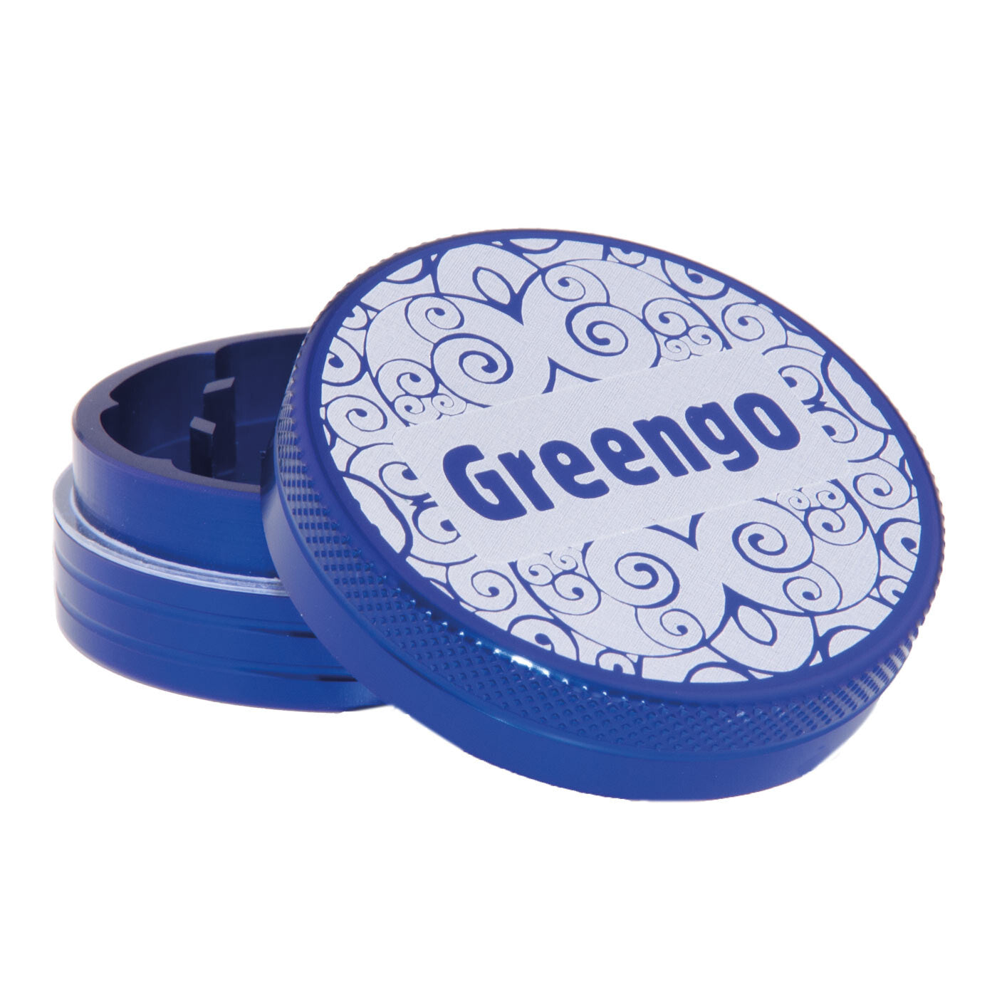 Greengo Grinder 2 Parts 50 Mm Blue voorkant
