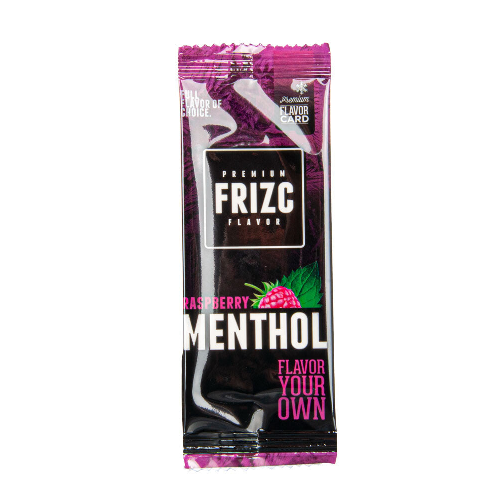 Display Frizc Flavor Card Raspberry Menthol 25 Pcs
