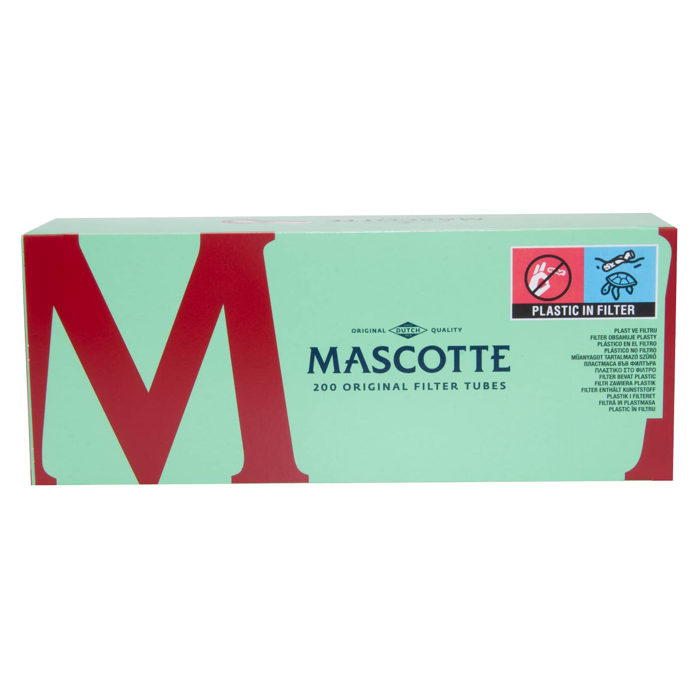Seal Mascotte Classic Filter Box 200 Tubes 1 Pc voorkant