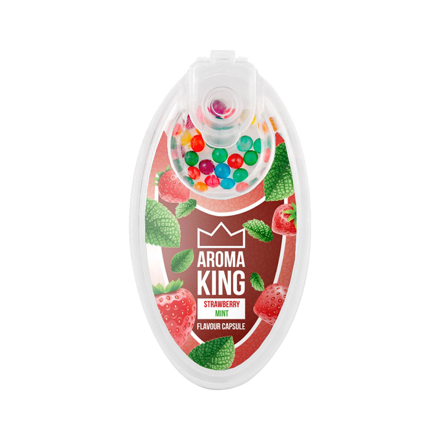 Aroma King Capsules Strawberry Mint 1 X 100Pcs