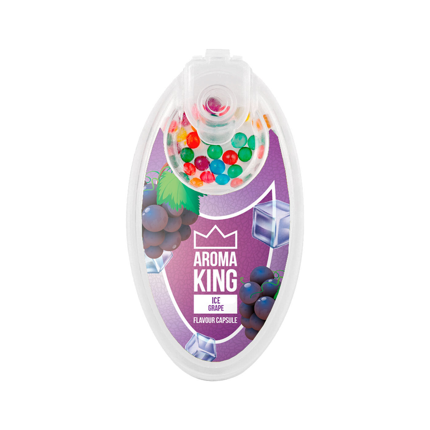 Aroma King Capsules Ice Grape 1 X 100Pcs