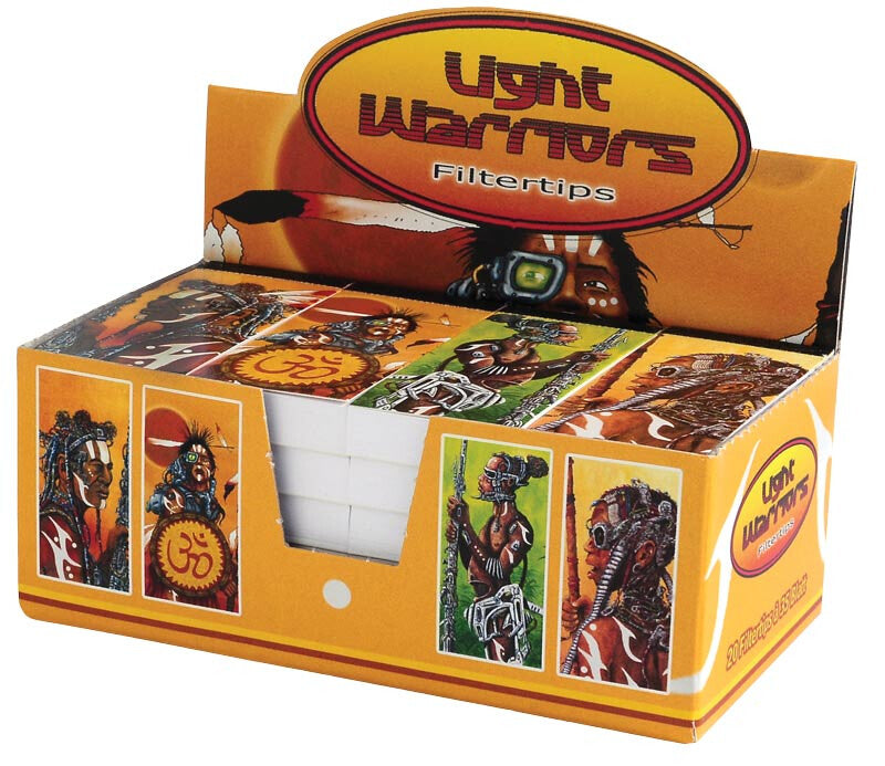 Display Filtertips Light Warriors 20 Pcs