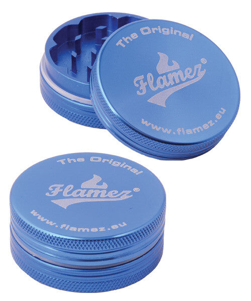 Flamez Grinder 2 Parts 40 Mm Blue