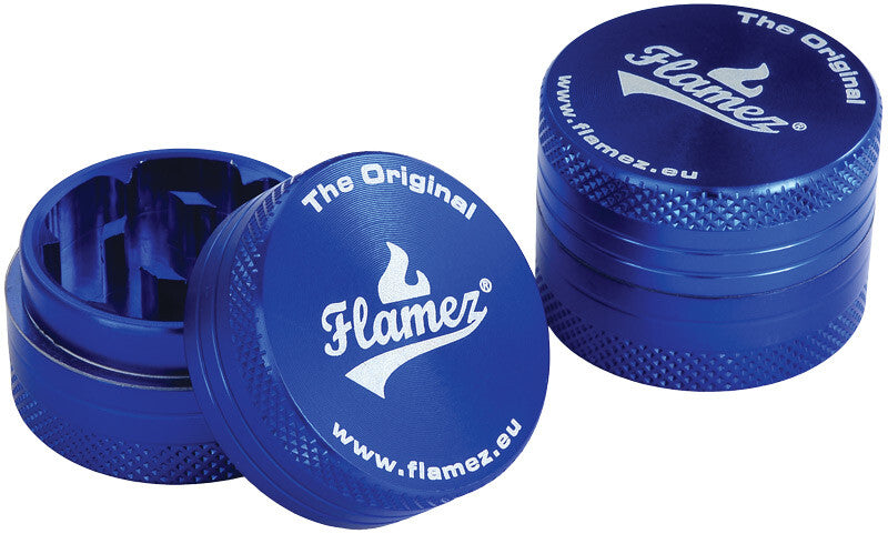 Flamez Grinder 2 Parts 30 Mm Blue