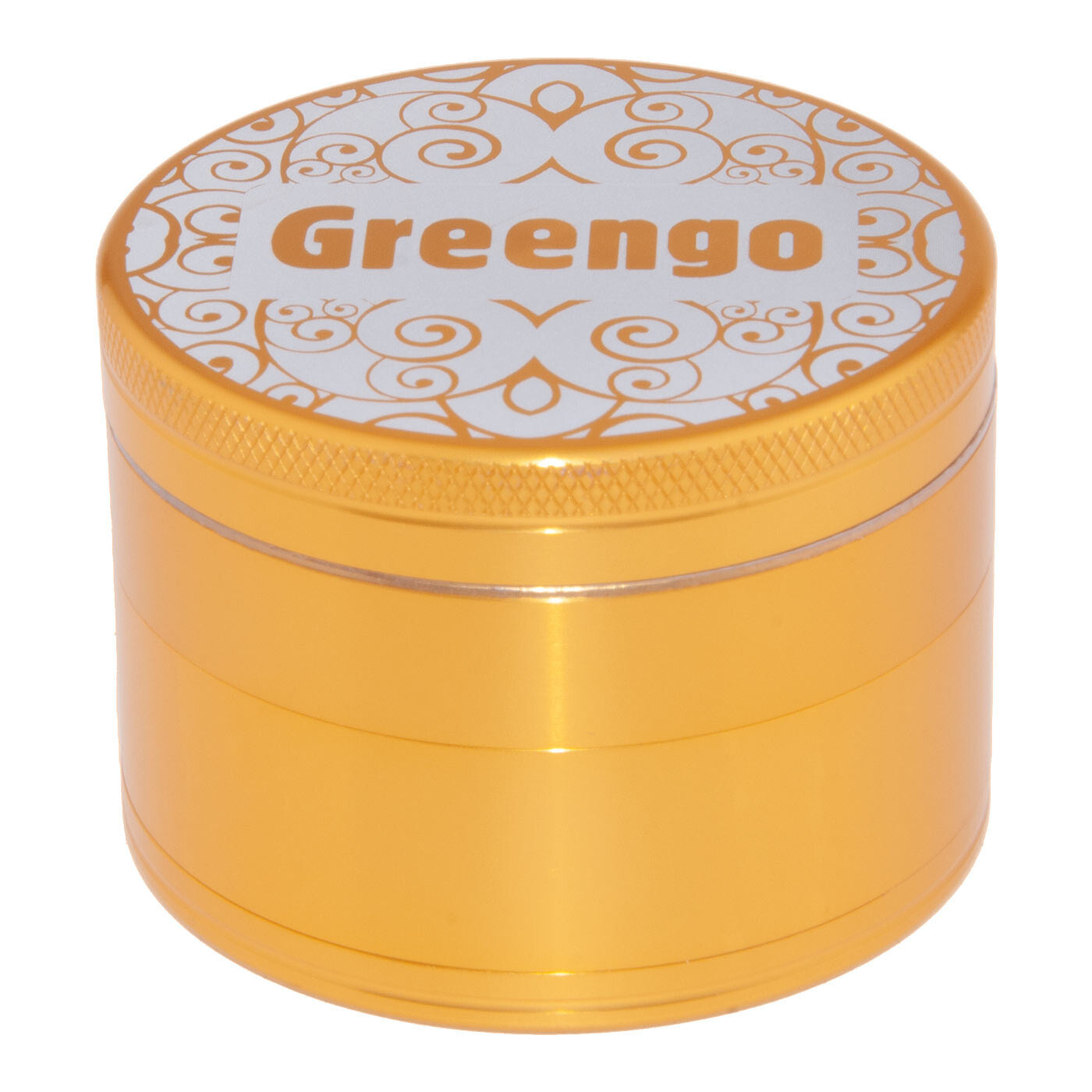 Greengo Grinder 4 Parts 63 Mm Gold