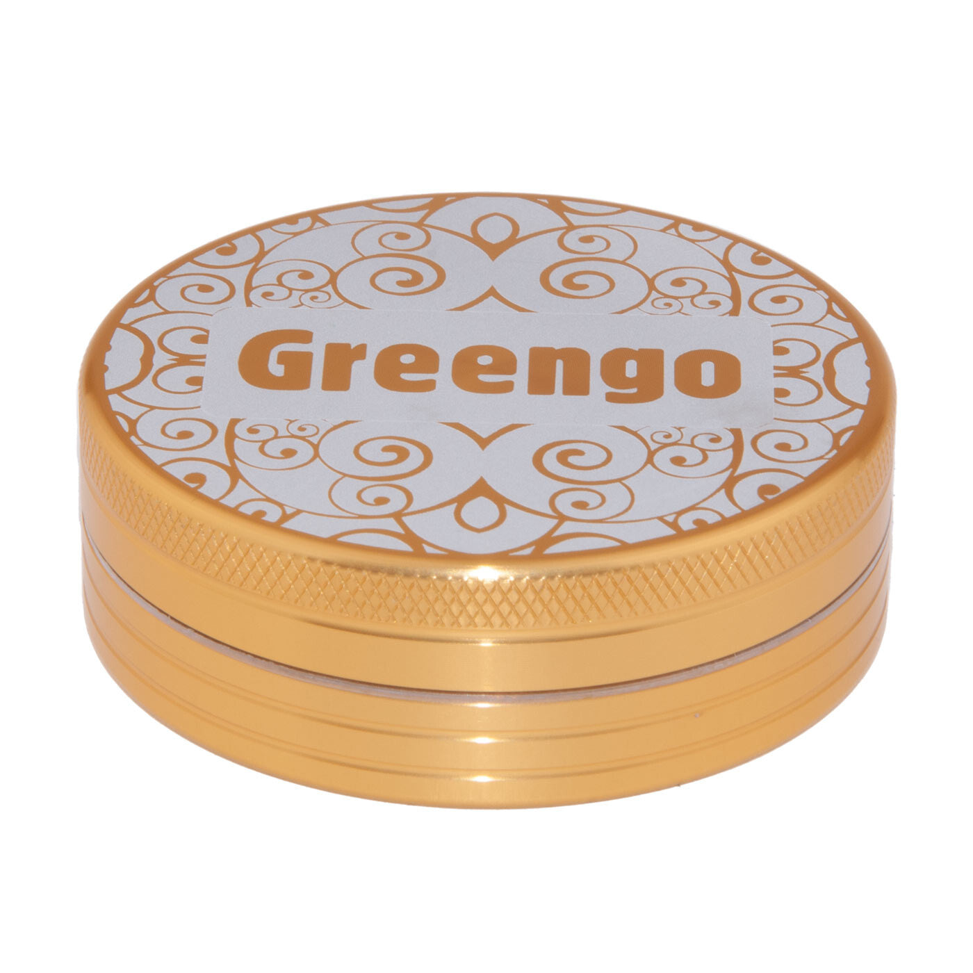 Greengo Grinder 2 Parts 63 Mm Gold