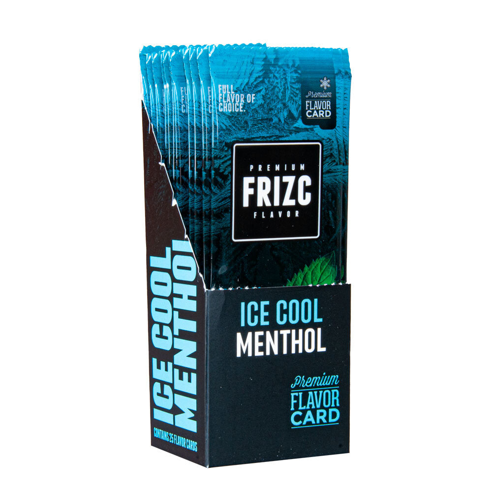 Display Frizc Flavor Card Menthol & Coolmint 25 Pcs