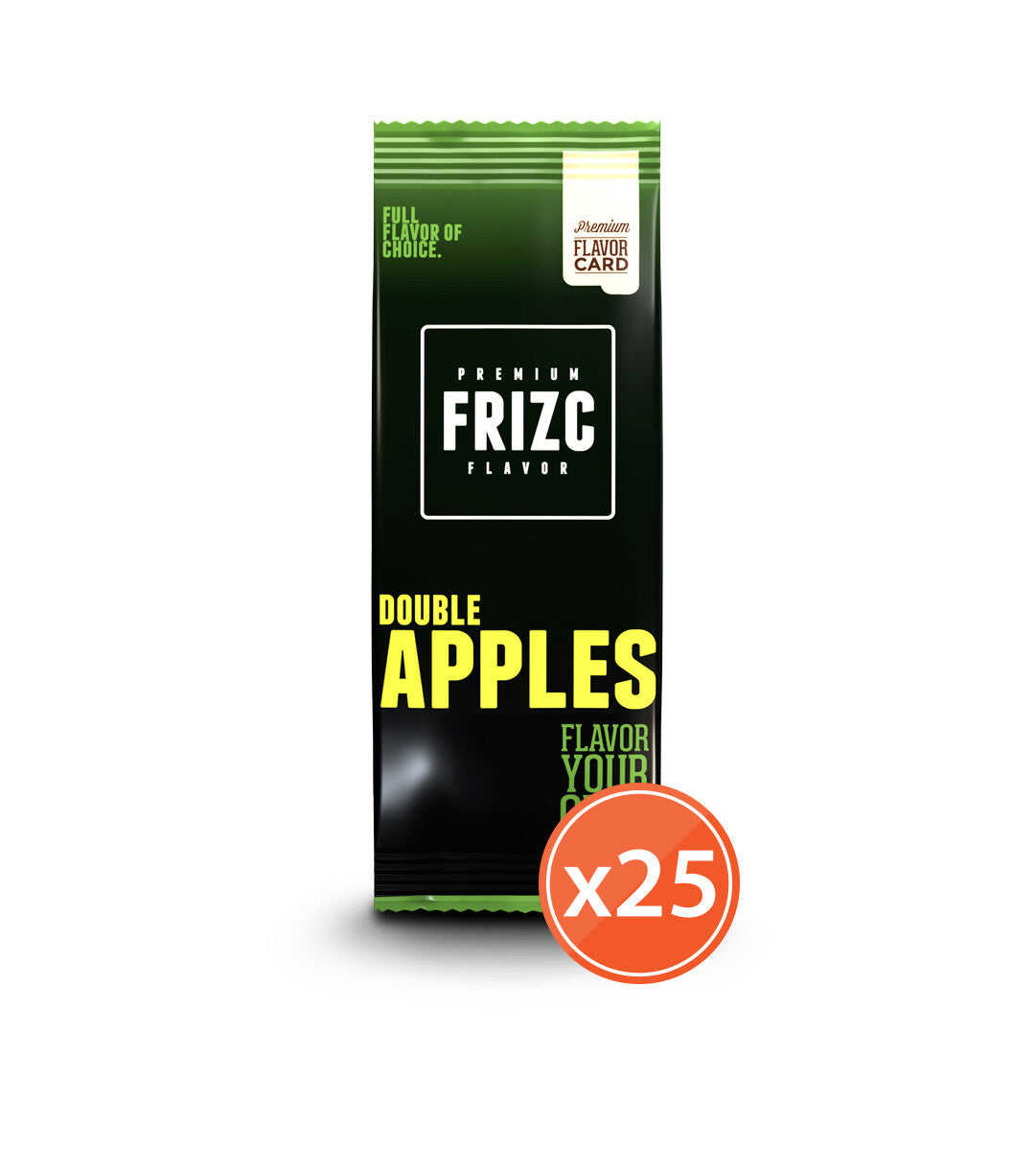 Display Frizc Flavor Card Double Apples 25 Pcs