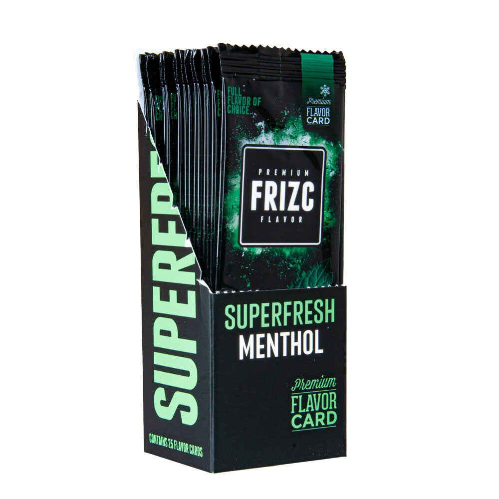 Display Frizc Flavor Card Superfresh 25 Pcs