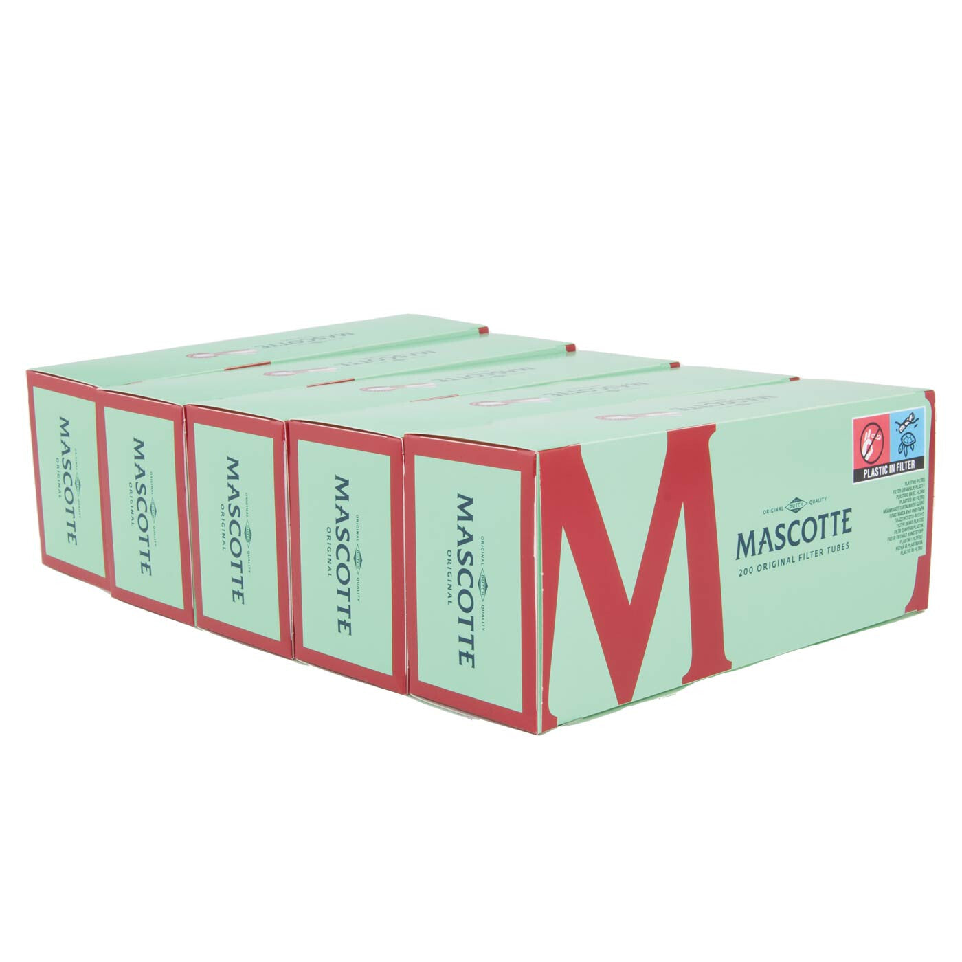 Seal Mascotte Classic Filter Box 200 Tubes 5Pcs