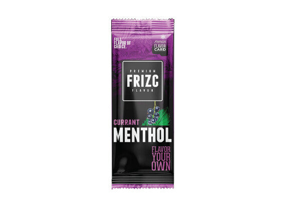 Display Frizc Flavor Card Currant Menthol 25 Pcs