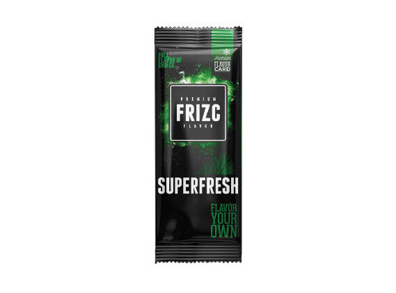 Display Frizc Flavor Card Superfresh Menthol 25 Pcs